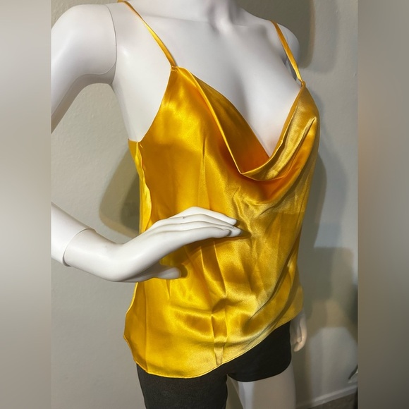 INTERMIX
Fayette Cowl Neck Silk Camisole - Picture 7 of 12